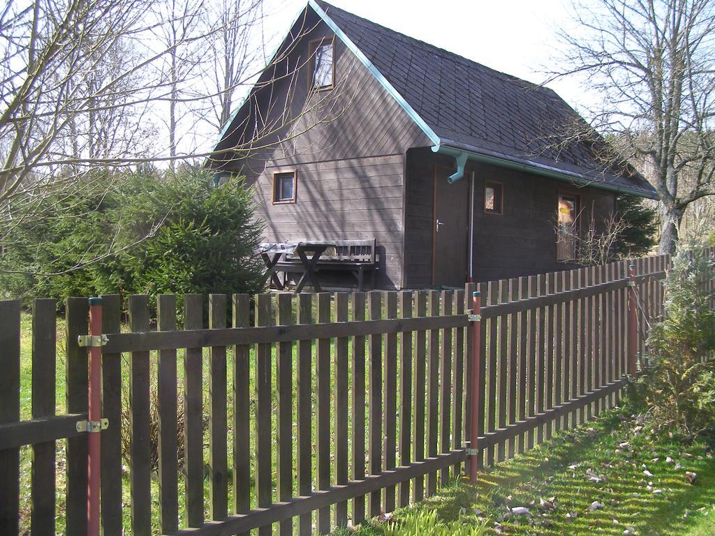 Chata Dvorecna Villa Loučovice Dış mekan fotoğraf