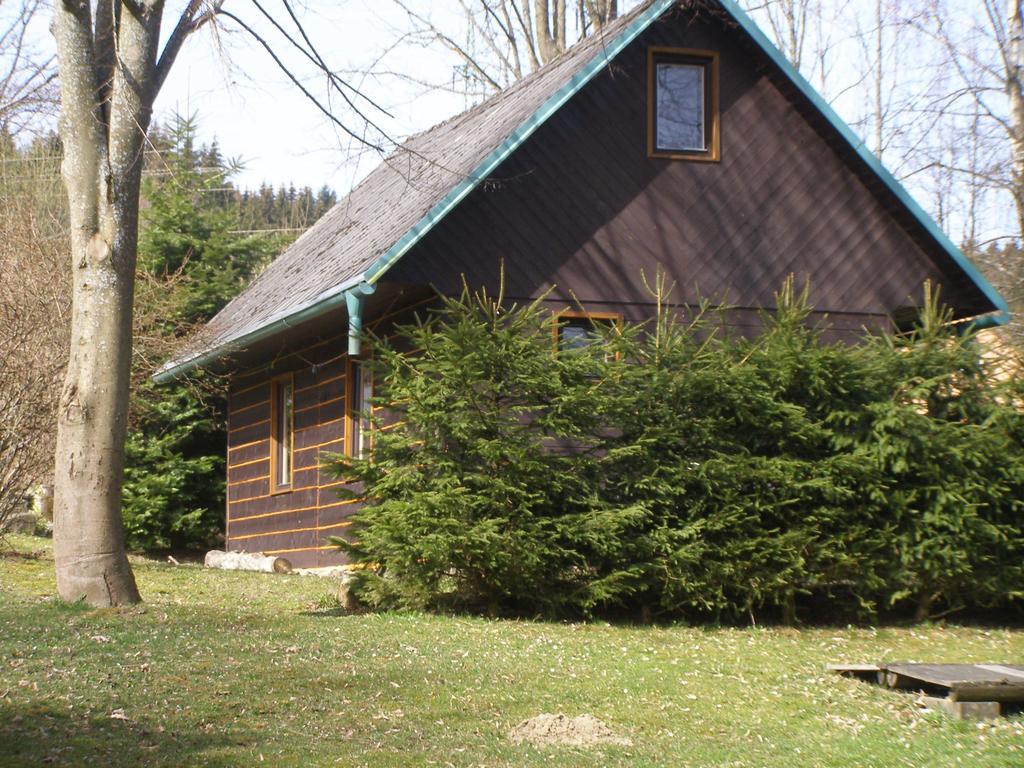 Chata Dvorecna Villa Loučovice Dış mekan fotoğraf