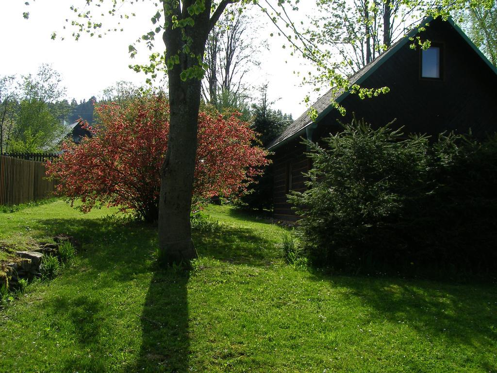 Chata Dvorecna Villa Loučovice Dış mekan fotoğraf